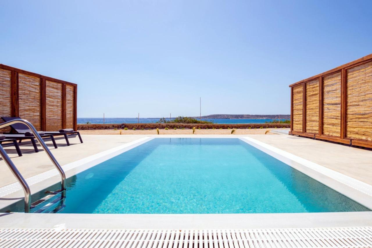 Cato Agro 4, Seafront Villa With Private Pool Afiartis Ngoại thất bức ảnh