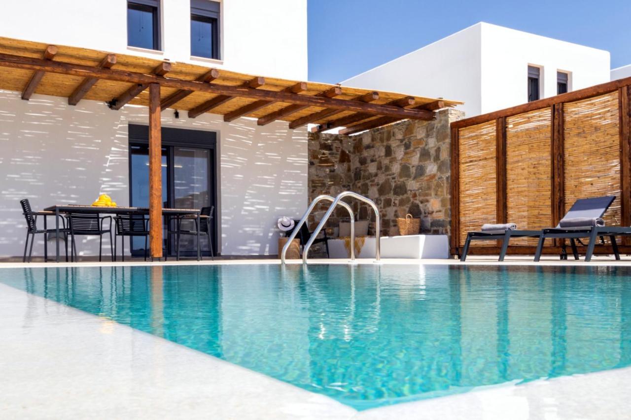Cato Agro 4, Seafront Villa With Private Pool Afiartis Ngoại thất bức ảnh